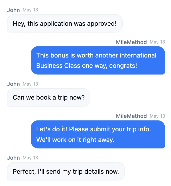 In-App Chat Threads